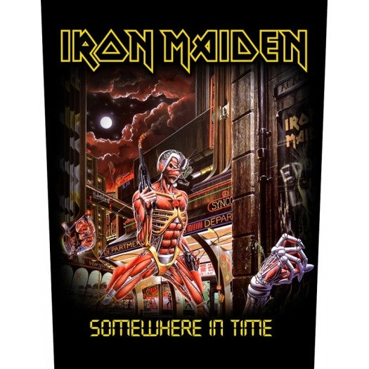 Iron Maiden - Somewhere In Time - BACKPATCH - Razamataz