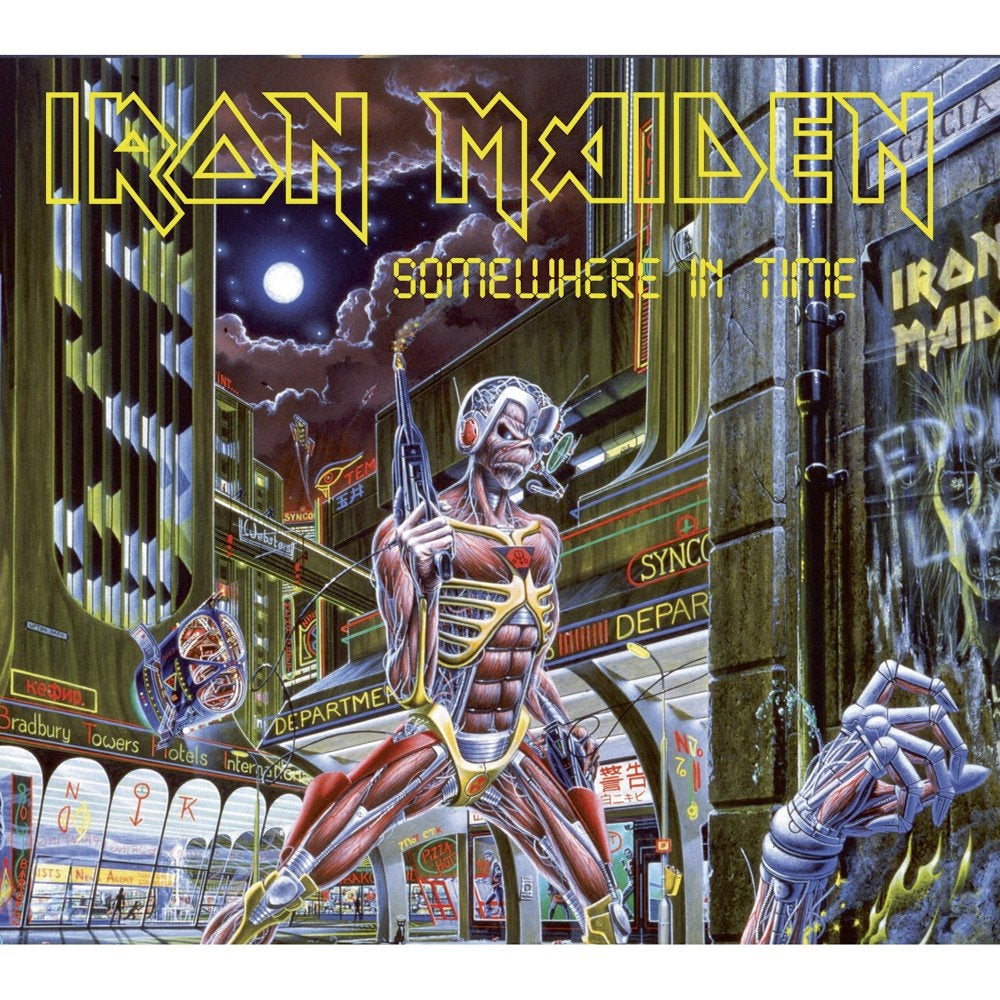 Iron Maiden - Somewhere In Time - CD DIGIPAK - Parlophone - Image 2