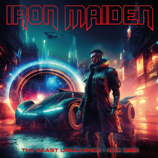 Iron Maiden - The Beast Unleashed - Nyc 1982 (Broadcast Recording) - DOUBLE LP COLOURED - Fallen Angel - Image 2