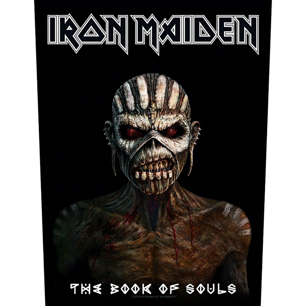 Iron Maiden - The Book Of Souls - BACKPATCH - Razamataz