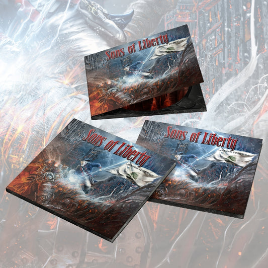 Jon Schaffer's Sons of Liberty - Thought Crimes (Volumes 1 & 2) - CD DIGIPAK - The Circle Music - Image 2