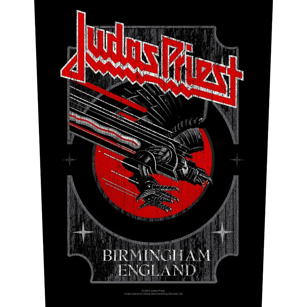 Judas Priest - Birmingham - BACKPATCH - Razamataz