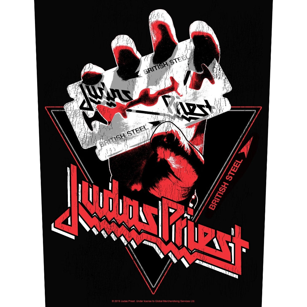 Judas Priest - British Steel Vintage - BACKPATCH - Razamataz
