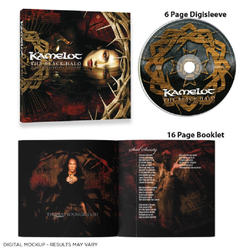 Kamelot - The Black Halo - CD DIGISLEEVE - Napalm Records - Image 2