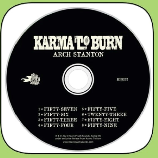 Karma To Burn - Arch Stanton - CD DIGIPAK - Heavy Psych Sounds Records - Image 2