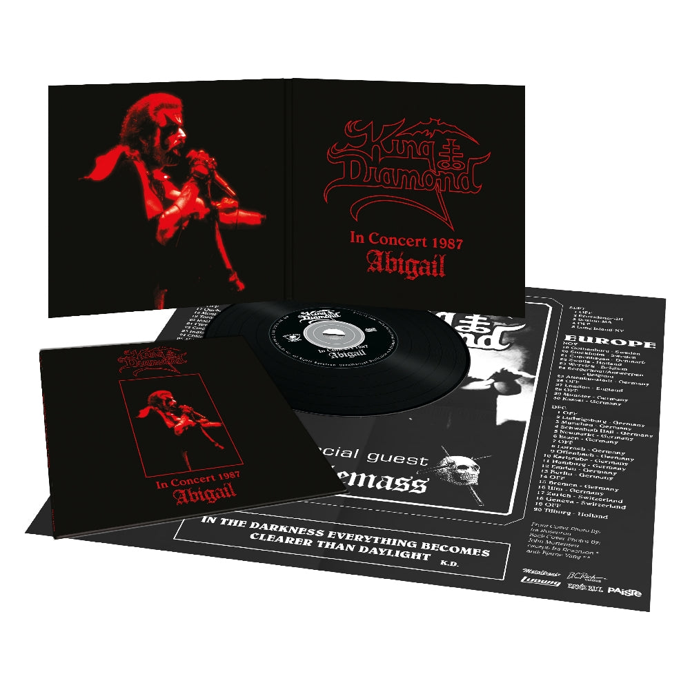 King Diamond - Abigail In Concert 1987 - CD DIGISLEEVE - Metal Blade Records - Image 2