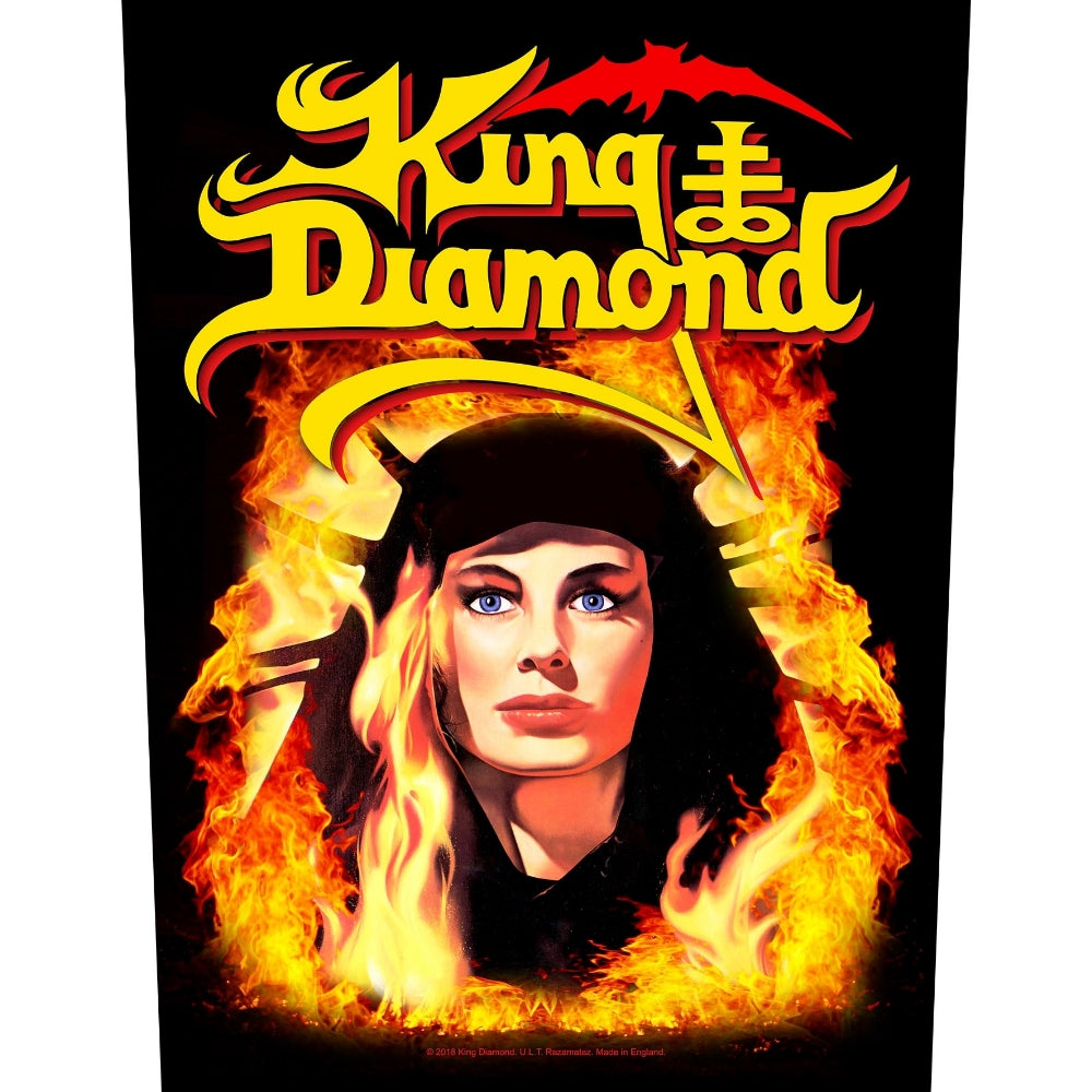King Diamond - Fatal Portrait - BACKPATCH - Razamataz
