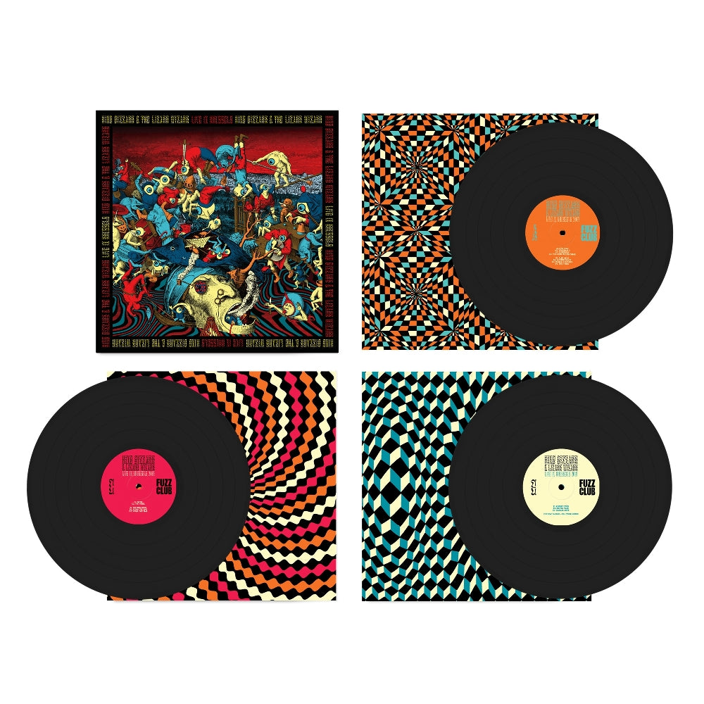 King Gizzard & The Lizard Wizard - Live In Brussels '19 - 3LP BOX - Fuzz Club