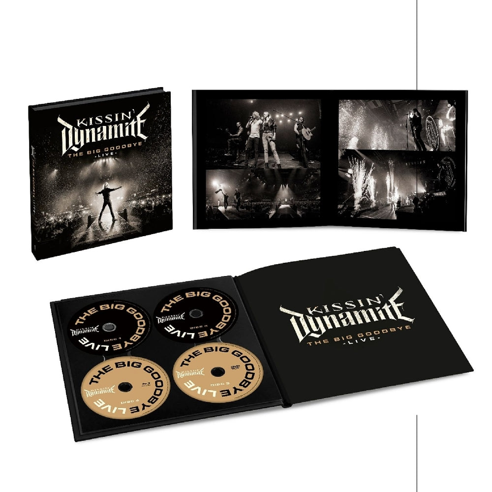 Kissin' Dynamite - The Big Goodbye - Live (Earbook incl. 2 CD + DVD + Blu-Ray) - CD - Kissin’ Dynamite Records