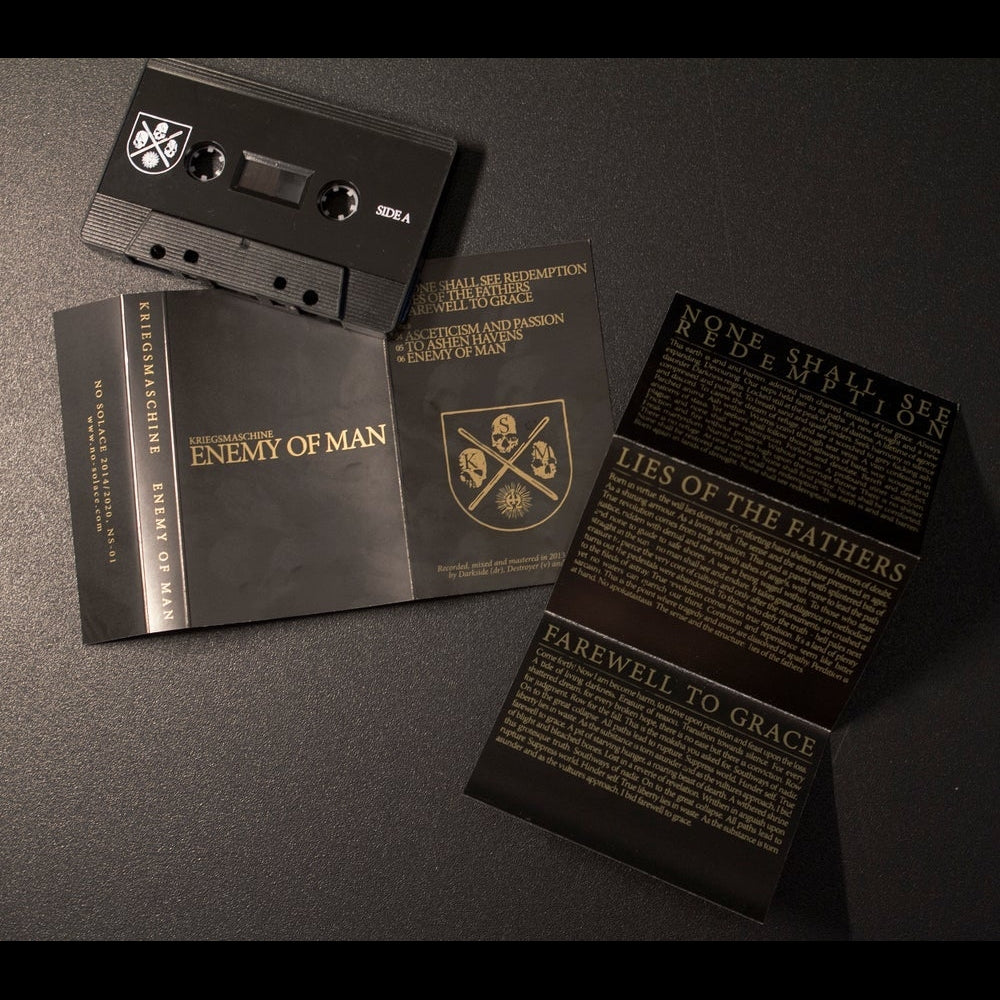Kriegsmaschine - Enemy Of Man - CASSETTE - No Solace
