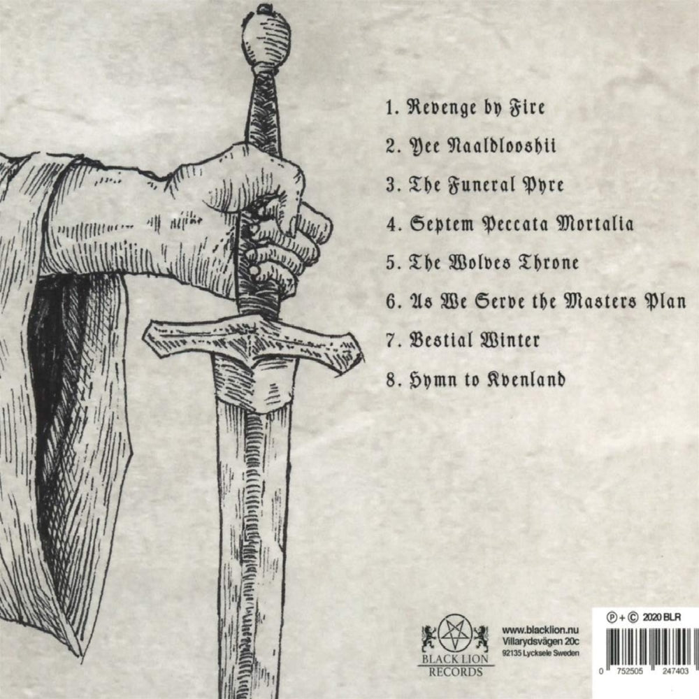 Kvaen - The Funeral Pyre - CD - Black Lion Records - Image 2