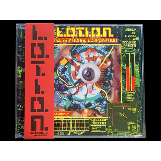 L.O.T.I.O.N. Multinational Corporation - B.E.S.T. OF 2013-2024 - CD - Toxic State Records - Image 2