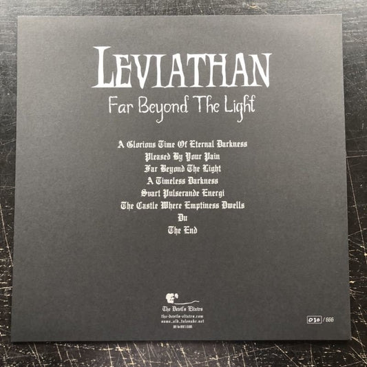 Leviathan - Far Beyond The Light - LP COLOURED - The Devil's Elixirs Records - Image 2
