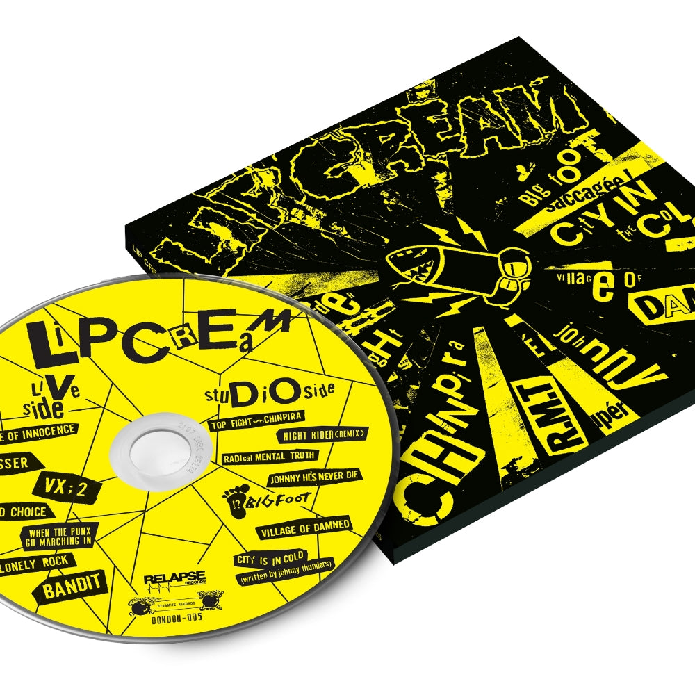 Lip Cream - Big Foot Cassette - CD - Relapse Records