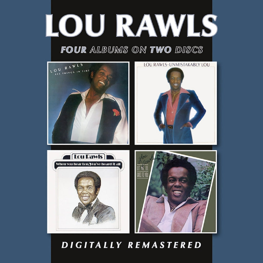 Lou Rawls - All Things In Time - Unmistakably Lou - When You Hear Lou, You've Heard It All - Let Me Be Good To Y - DOUBLE CD - BGO records