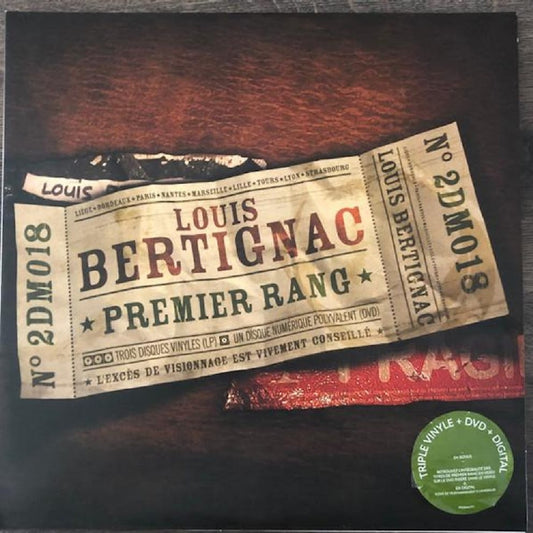 Louis Bertignac - Premier Rang - TRIPLE LP +DVD - Verycords - Image 2