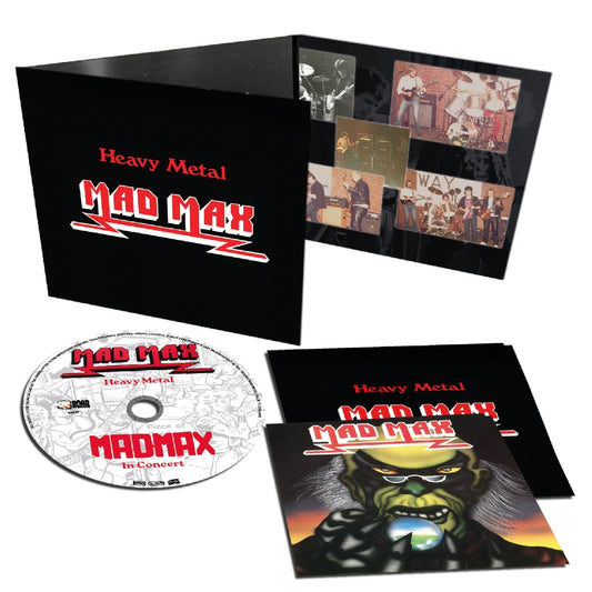 Mad Max - Heavy Metal - CD DIGIPAK - Rock Of Angels Records - Image 2