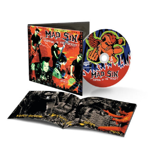 Mad Sin - Survival Of The Sickest - CD DIGIPAK - Rastilho Records - Image 2