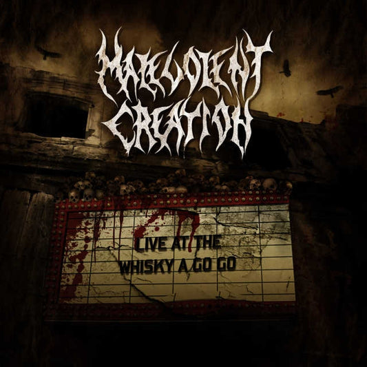 Malevolent Creation - Live At The Whisky A Go Go - DOUBLE LP GATEFOLD COLOURED - Back on Black - Image 2