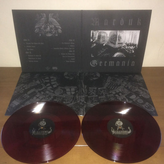 Marduk - Germania - DOUBLE LP GATEFOLD COLOURED - Osmose Productions - Image 2