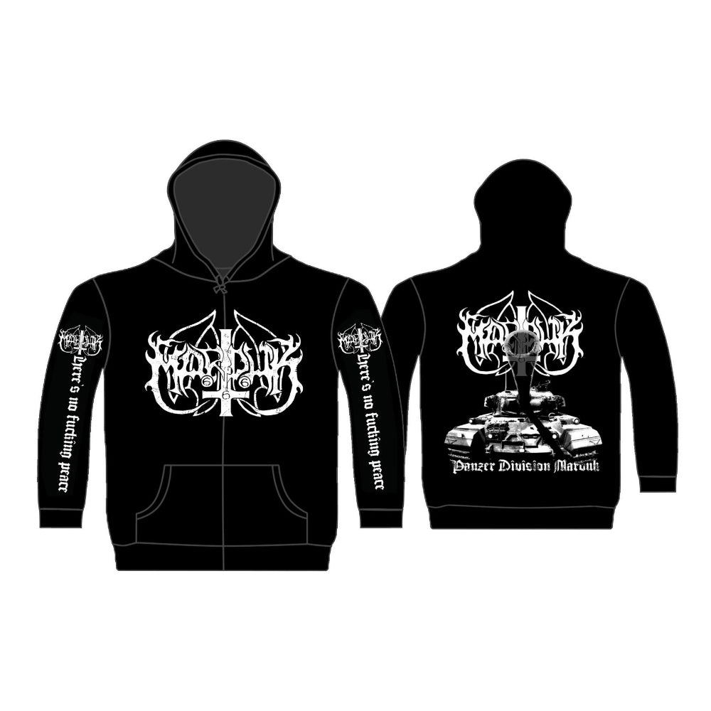 Marduk - Panzer Division Marduk - Hooded Sweat Shirt Zip - Razamataz
