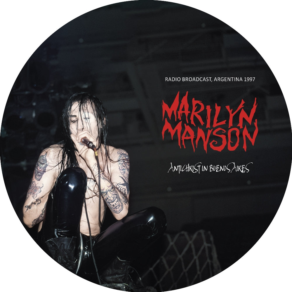 Marilyn Manson - Antichrist In Buenos Aires (Radio Broadcast, Argentina 1997) - LP PICTURE - Laser Media