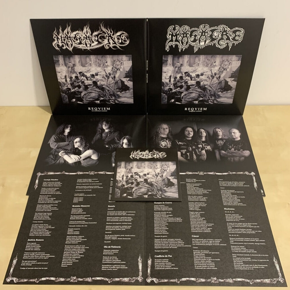 Masacre - Requiem - DOUBLE LP GATEFOLD + 7" EP - Osmose Productions - Image 3