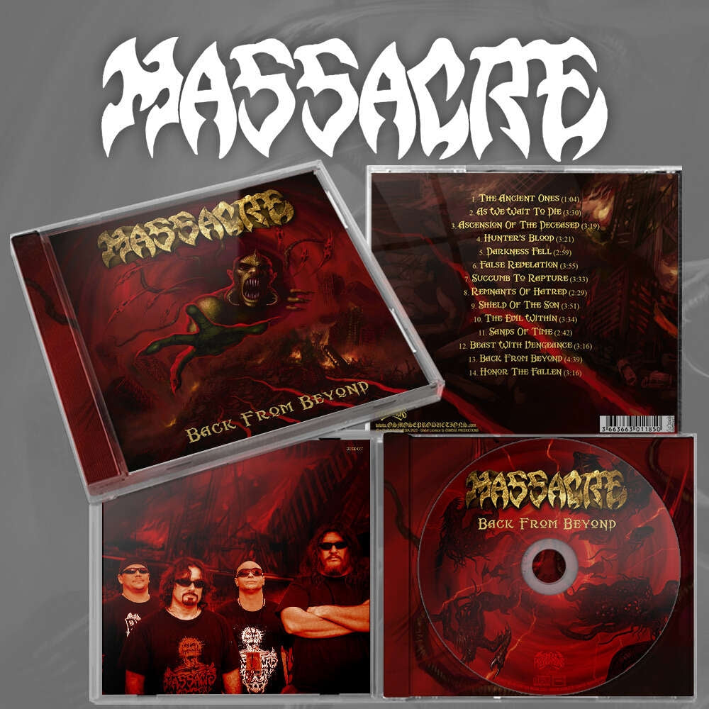 Massacre - Back From Beyond - CD - Osmose Productions - Image 2