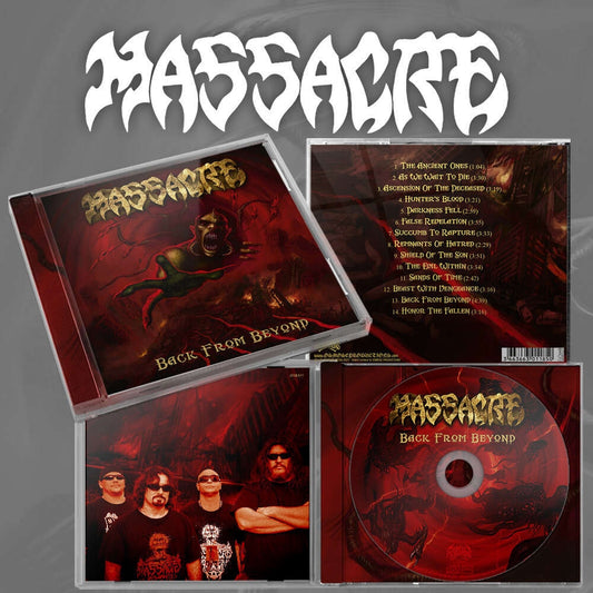 Massacre - Back From Beyond - CD - Osmose Productions - Image 2