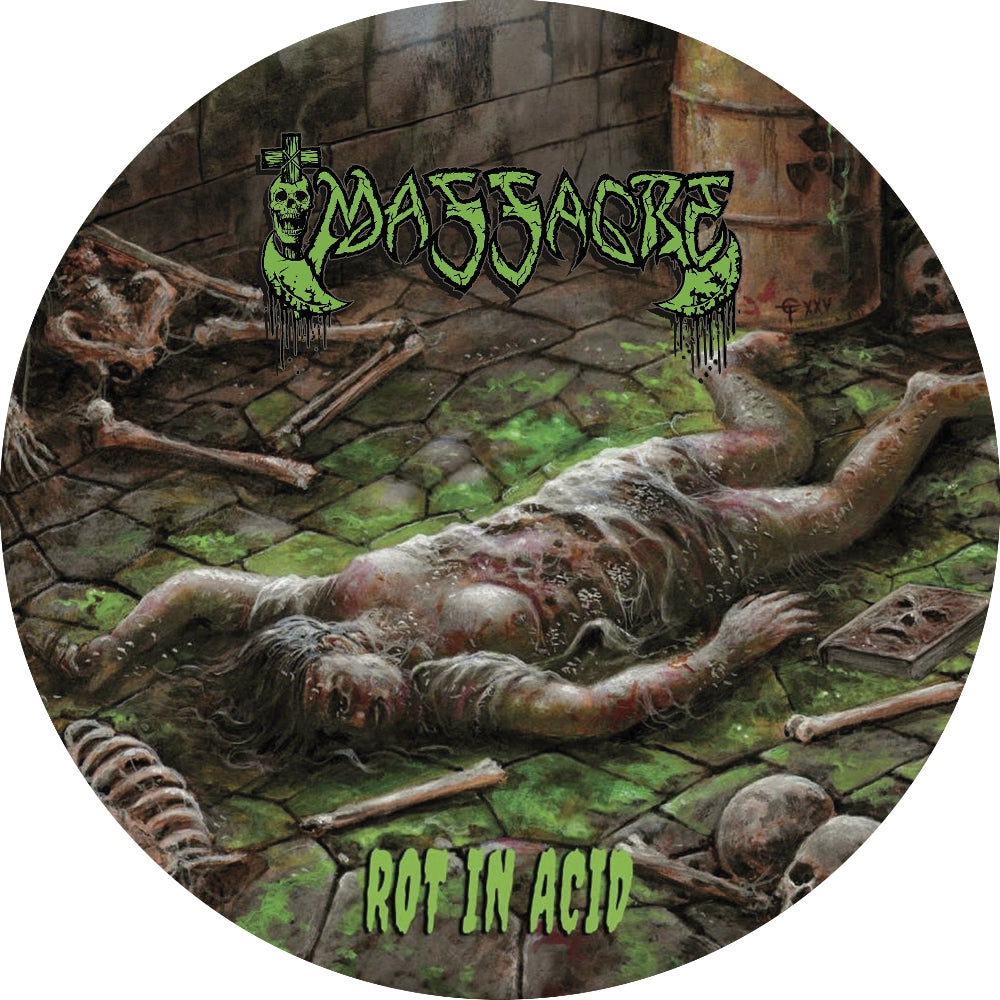 Massacre - Rot In Acid - 7" vinyl - Metal Bastard Enterprises