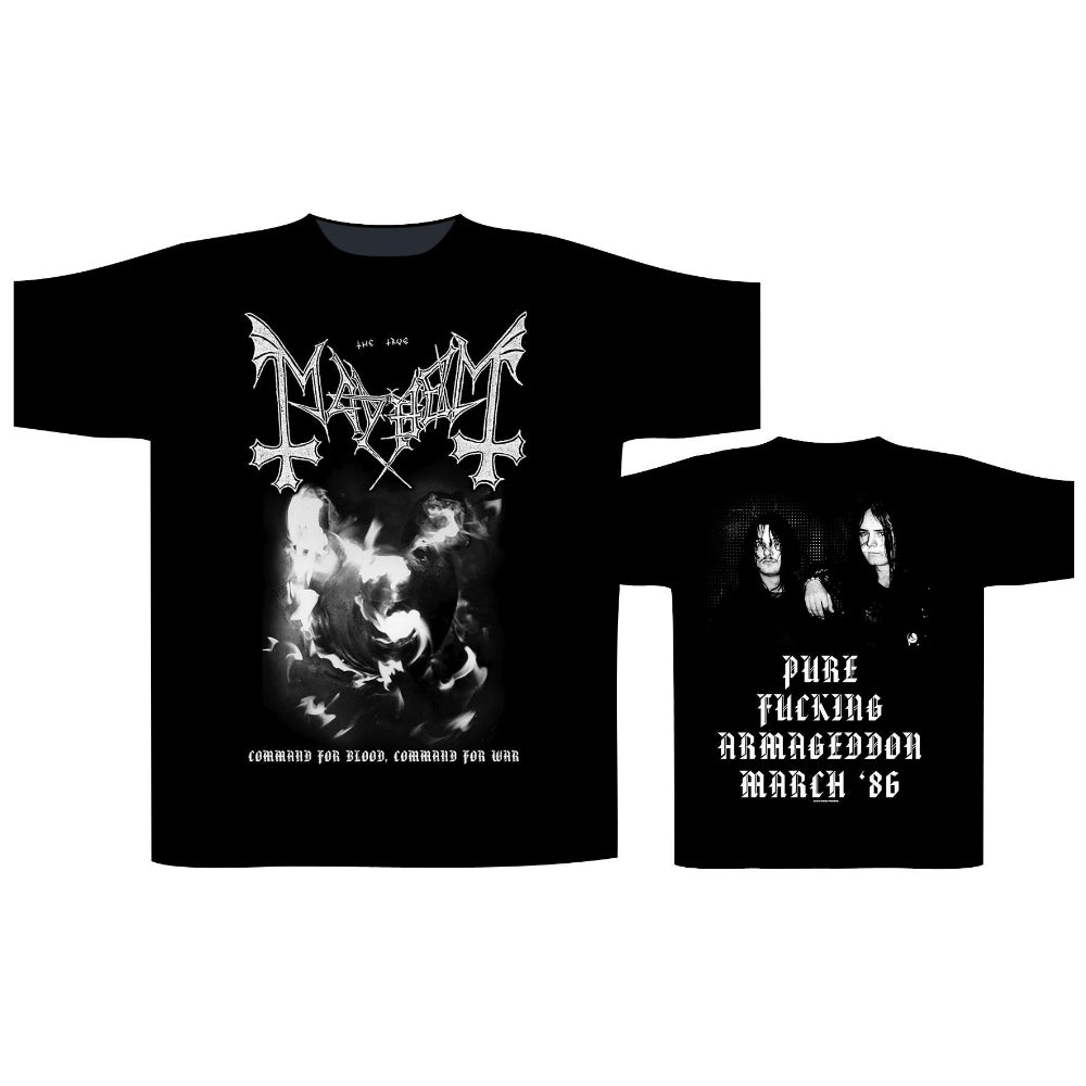 Mayhem - Command For Blood - T-shirt - Razamataz