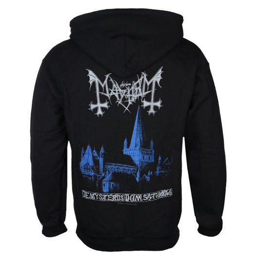 Mayhem - De Mysteriis Dom Sathanas - Hooded Sweat Shirt Zip - Razamataz - Image 2