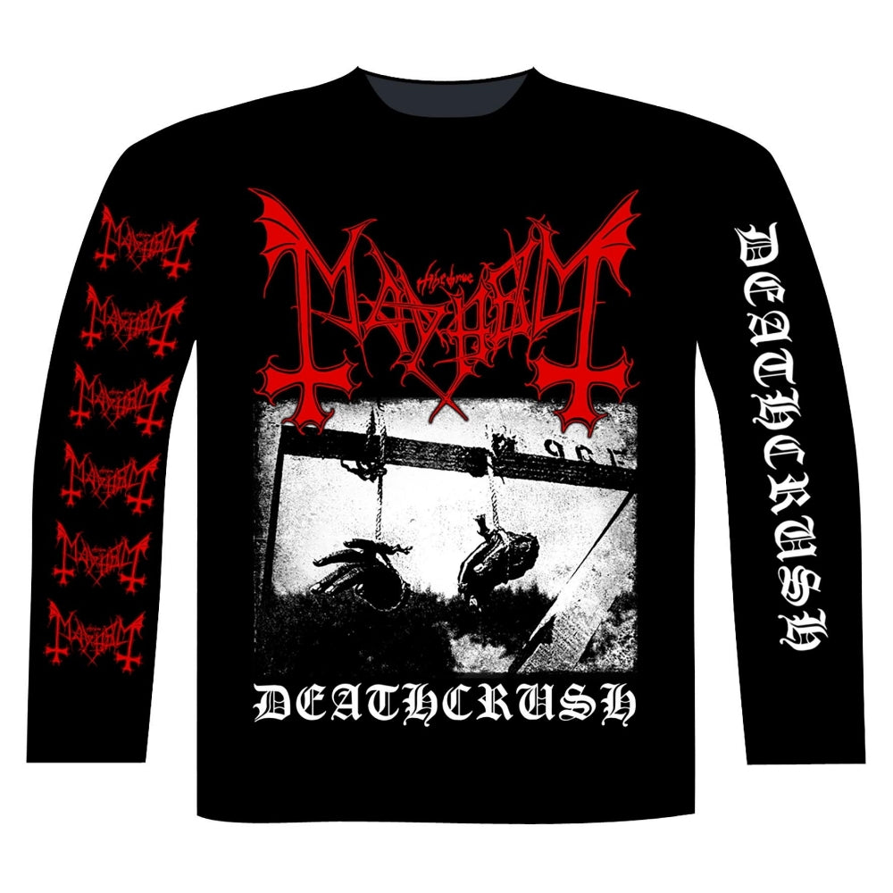 Mayhem - Deathcrush (black) - Long Sleeve - Razamataz