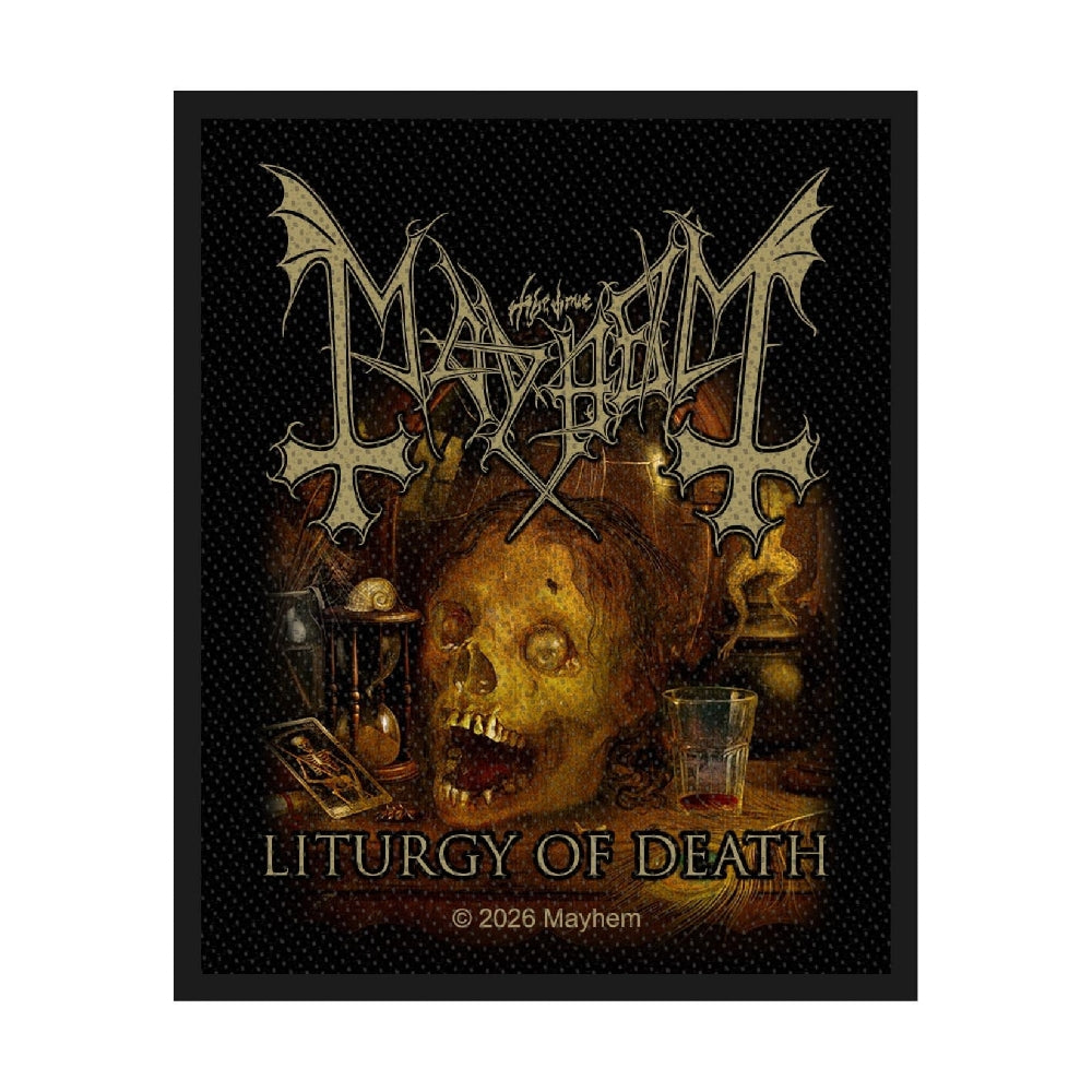 Mayhem - Liturgy Of Death - Patch - Razamataz