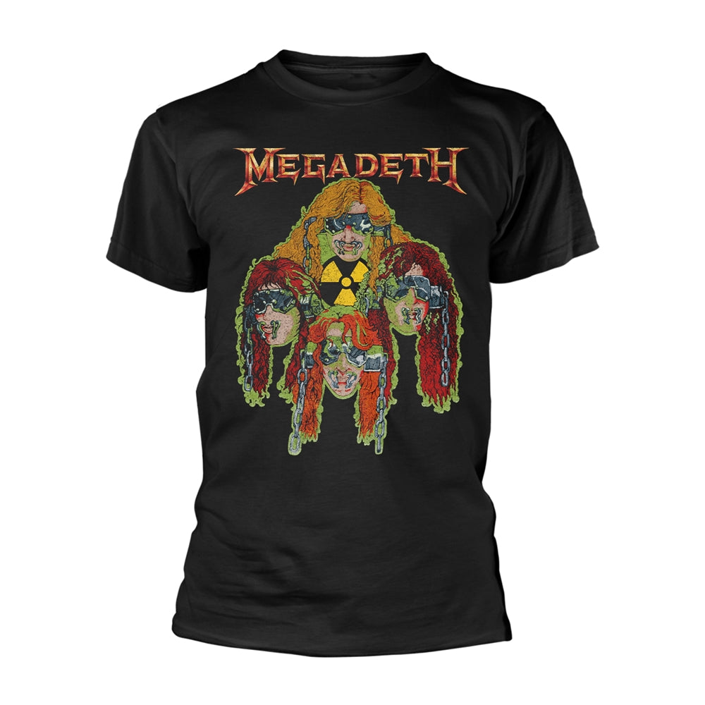Megadeth - Nuclear Glow Heads - T-shirt - PHD
