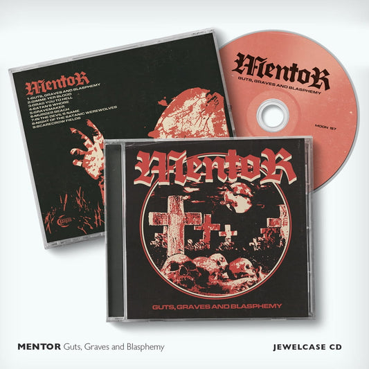 Mentor - Guts, Graves And Blasphemy - CD - Pagan Records - Image 2