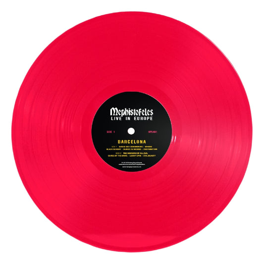 Mephistofeles - Live In Europe - DOUBLE LP GATEFOLD COLOURED - Heavy Psych Sounds Records - Image 2