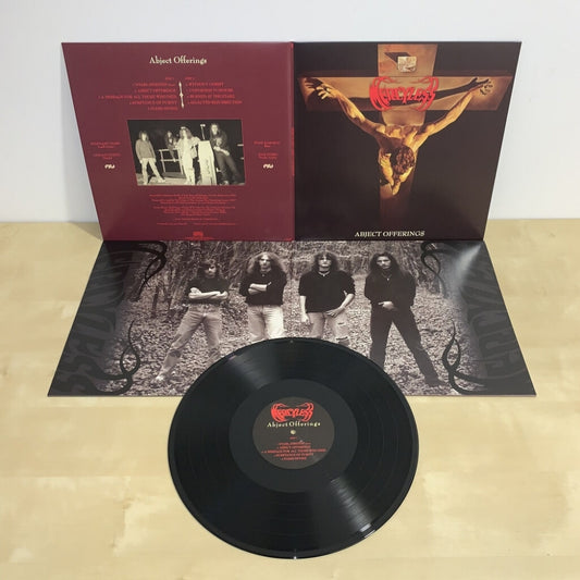 Mercyless - Abject Offerings - LP Gatefold - Osmose Productions - Image 2