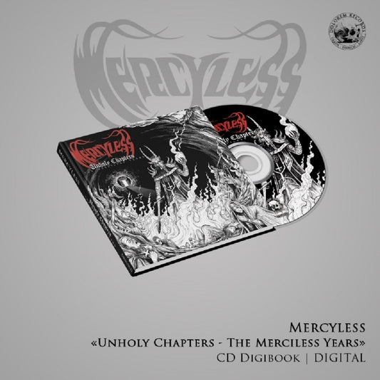 Mercyless - Unholy Chapters (The Merciless Years) - CD DIGIBOOK - Dolorem Records - Image 2