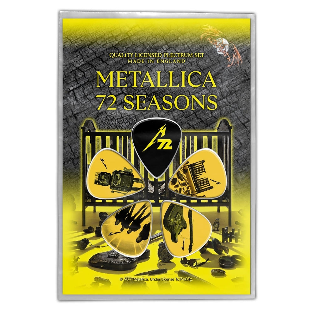 Metallica - 72 Seasons - Guitar Pick Set - Razamataz