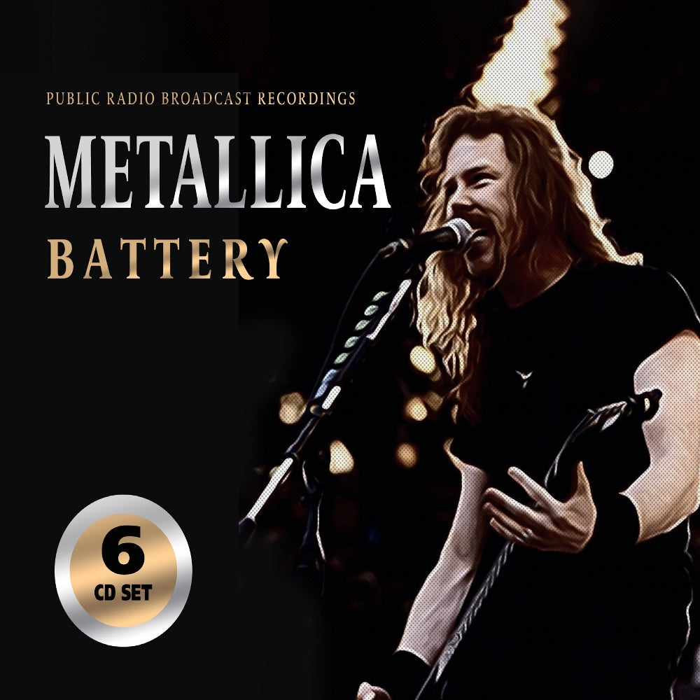 Metallica - Battery (Public Radio Brodcast Recordings) - 6CD DIGISLEEVE - Laser Media
