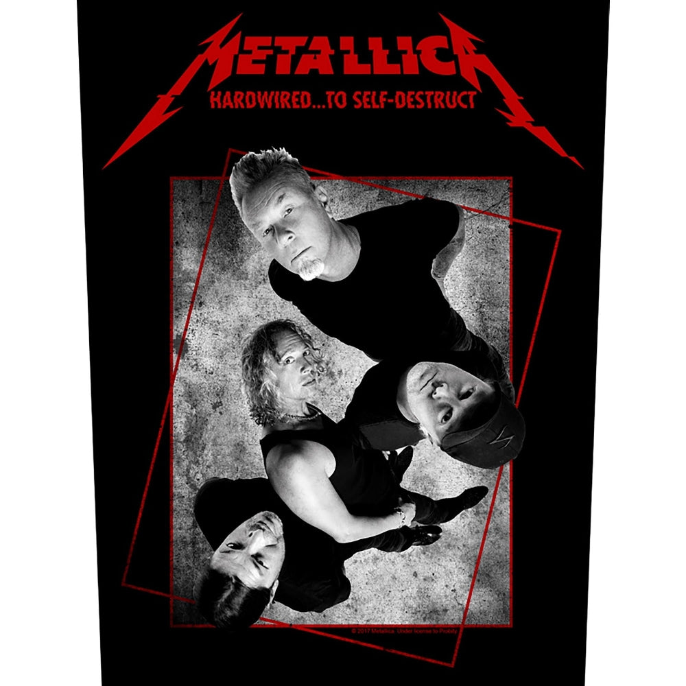 Metallica - Hardwired Concrete - BACKPATCH - Razamataz