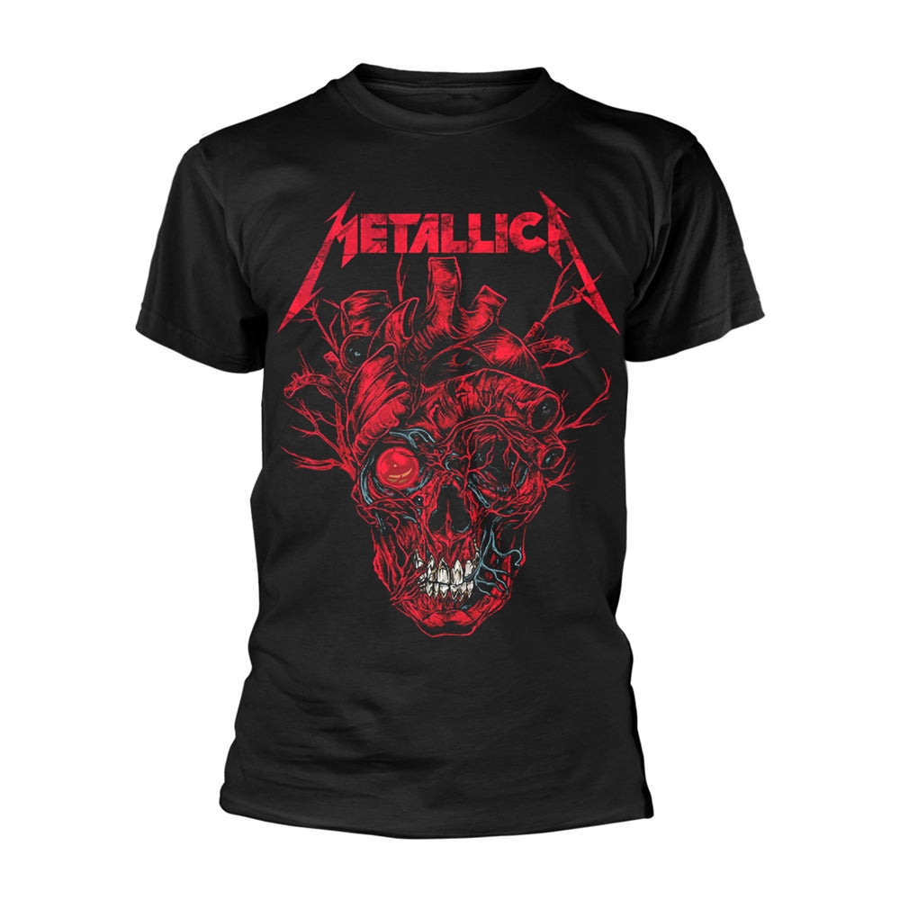 Metallica - Heart Skull - T-shirt - PHD