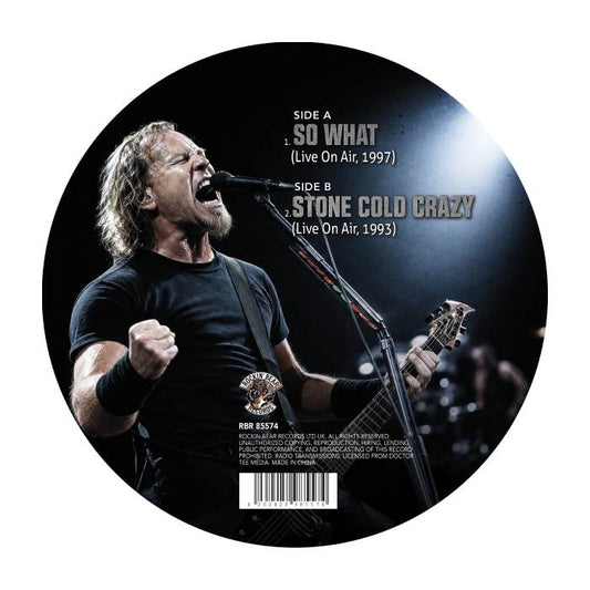 Metallica - Stone Cold Crazy? So What (Live On Air) - 10" vinyl - Rockin' Bear Records - Image 2
