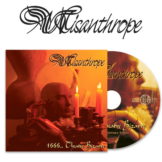Misanthrope - 1666… Theatre Bizarre - CD DIGIPAK - Holy Records - Image 2