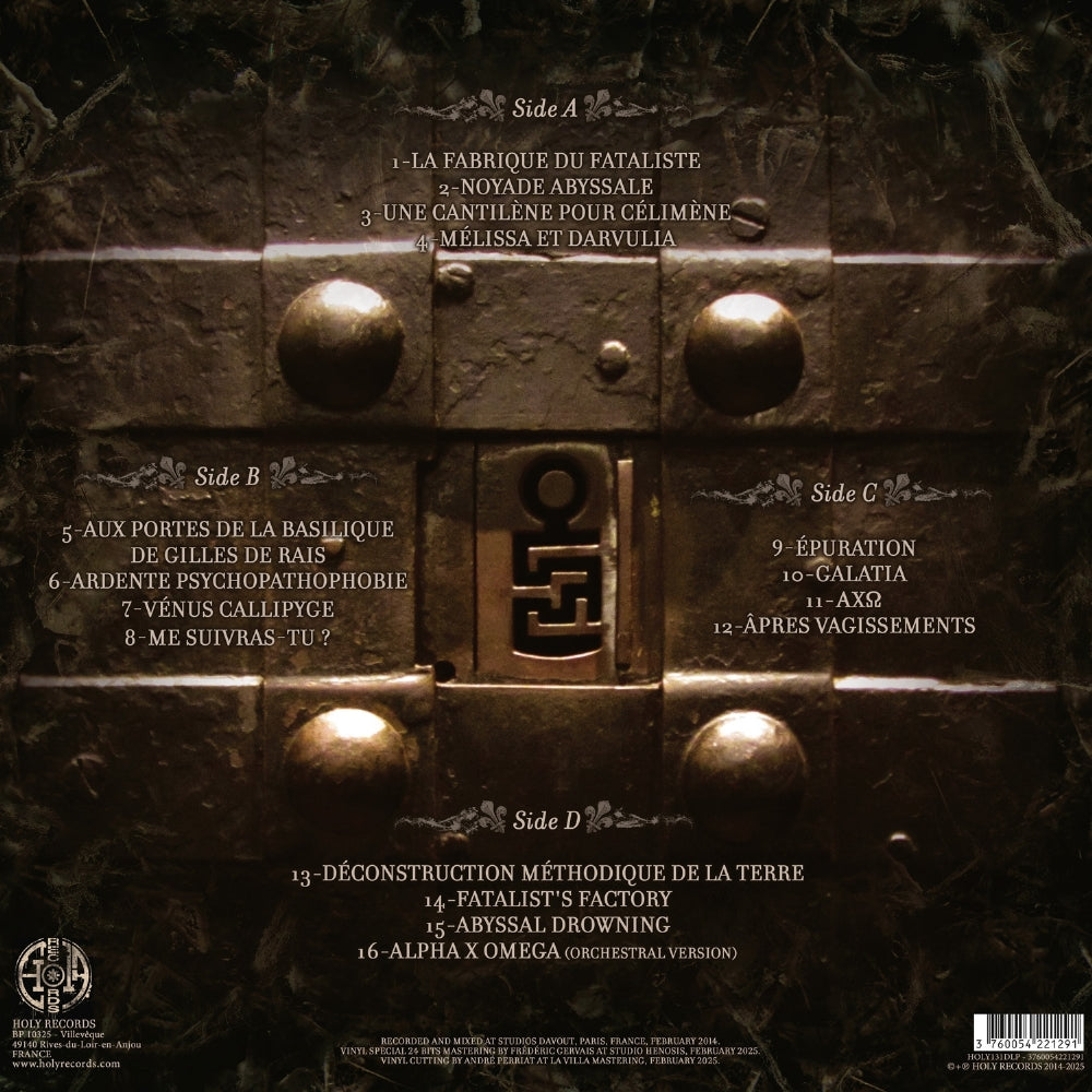 Misanthrope - Alpha X Omega - DOUBLE LP GATEFOLD COLOURED - Holy Records - Image 3