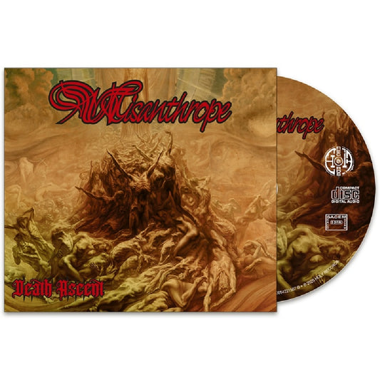 Misanthrope - Death Ascent - CD DIGIPAK - Holy Records - Image 2