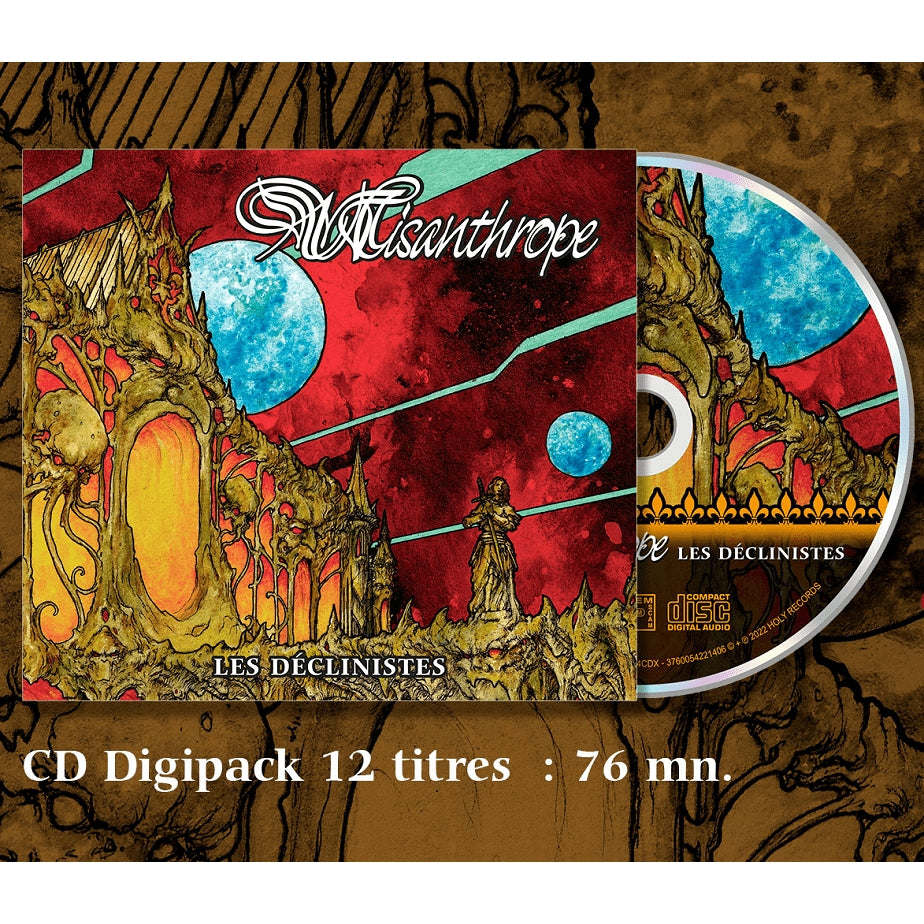 Misanthrope - Les Déclinistes - CD DIGIPAK - Holy Records - Image 2