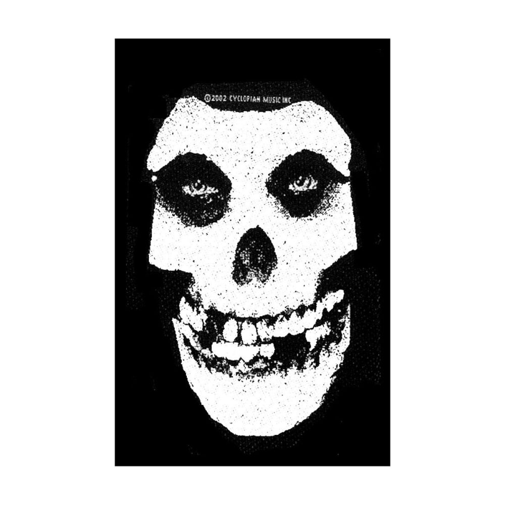 Misfits - White Skull - Patch - Razamataz