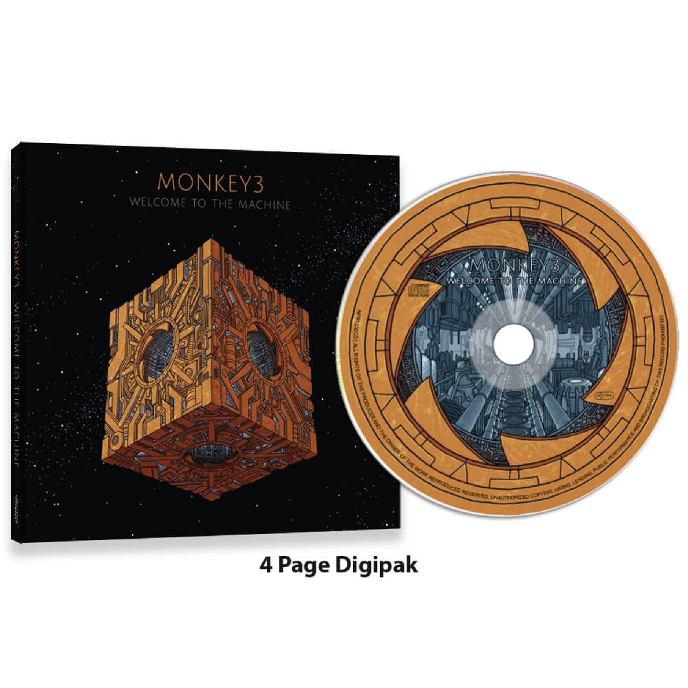 Monkey3 - Welcome To The Machine - CD DIGIPAK - Napalm Records - Image 2